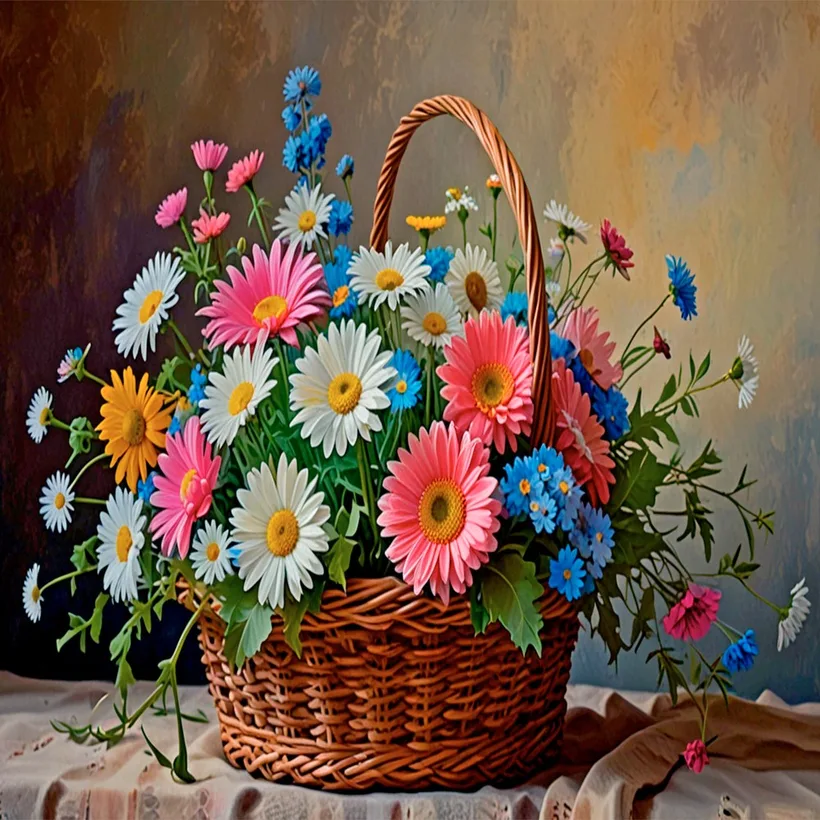 Basket of Flowers