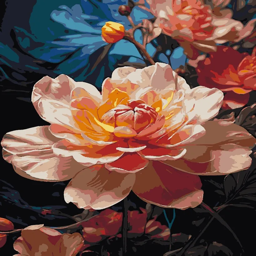 Flowers in Soft Tones