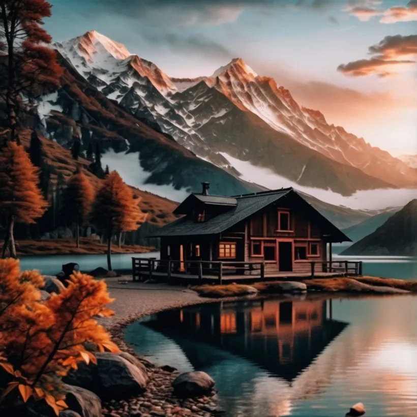 Amanecer en las Montañas
