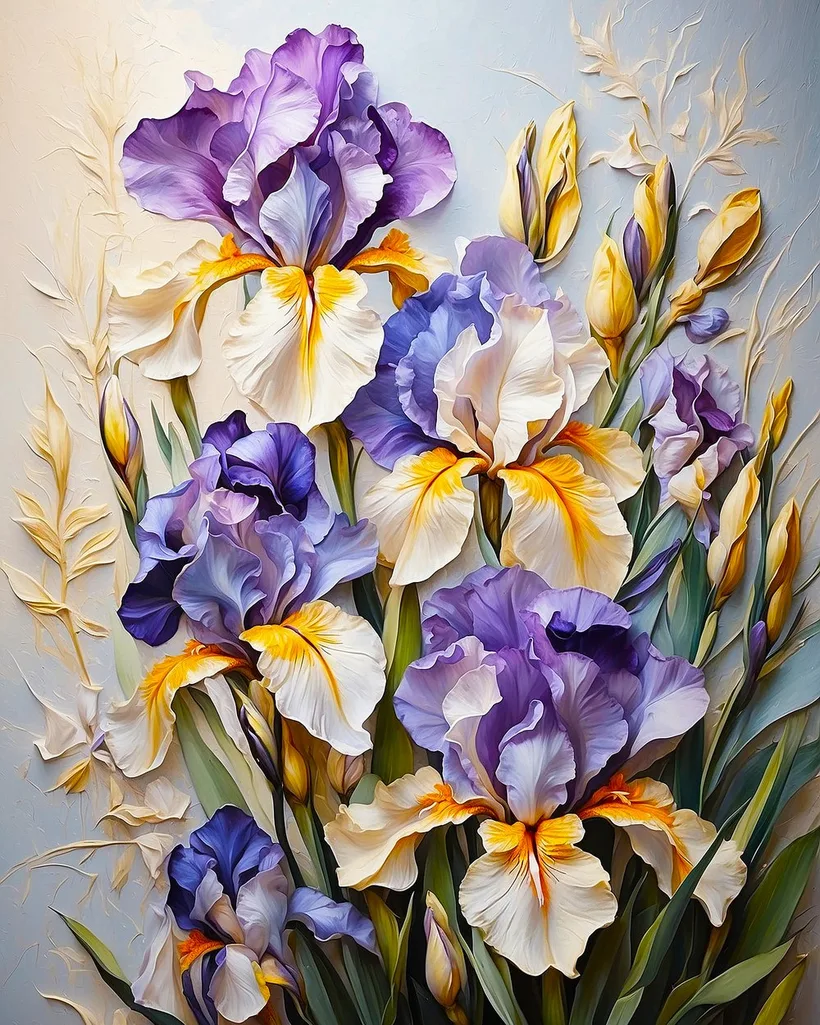 Iris Bouquet