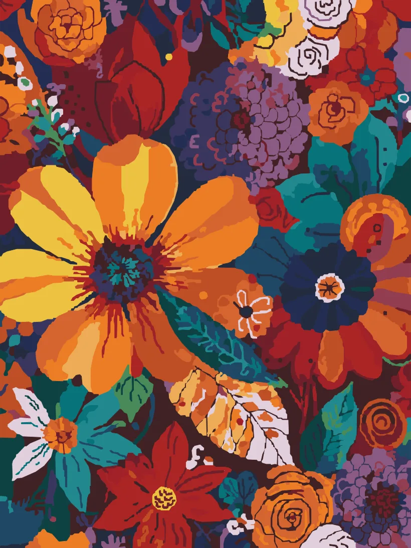 Abstracción Floral