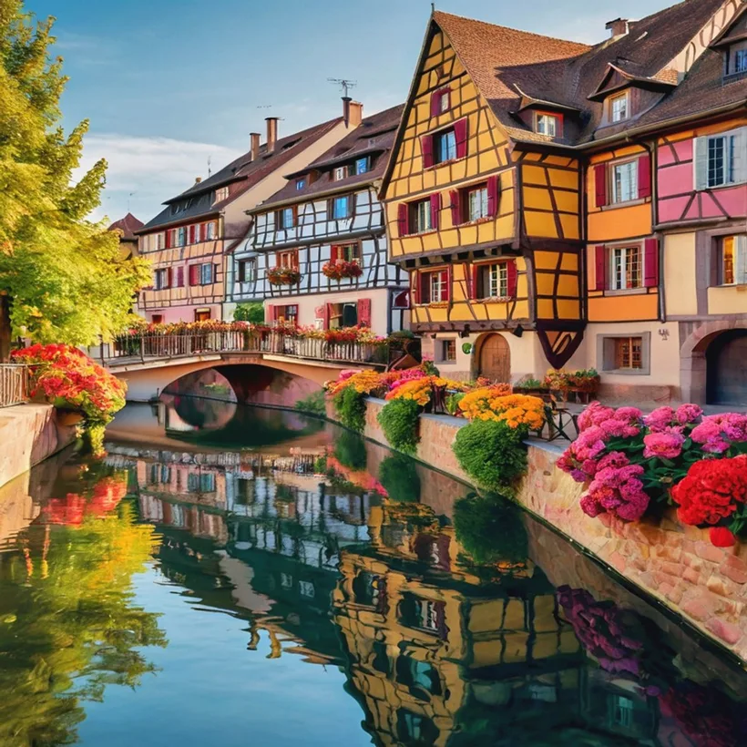 Francia, canal entramado