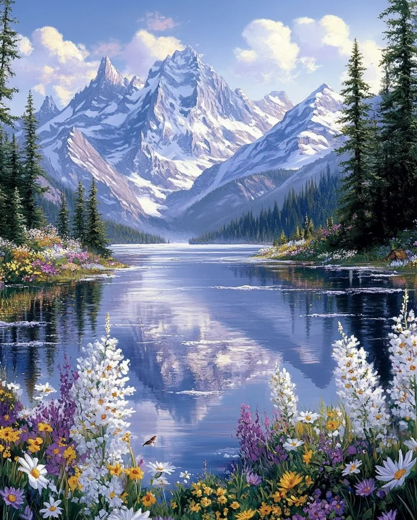 Mountain lake