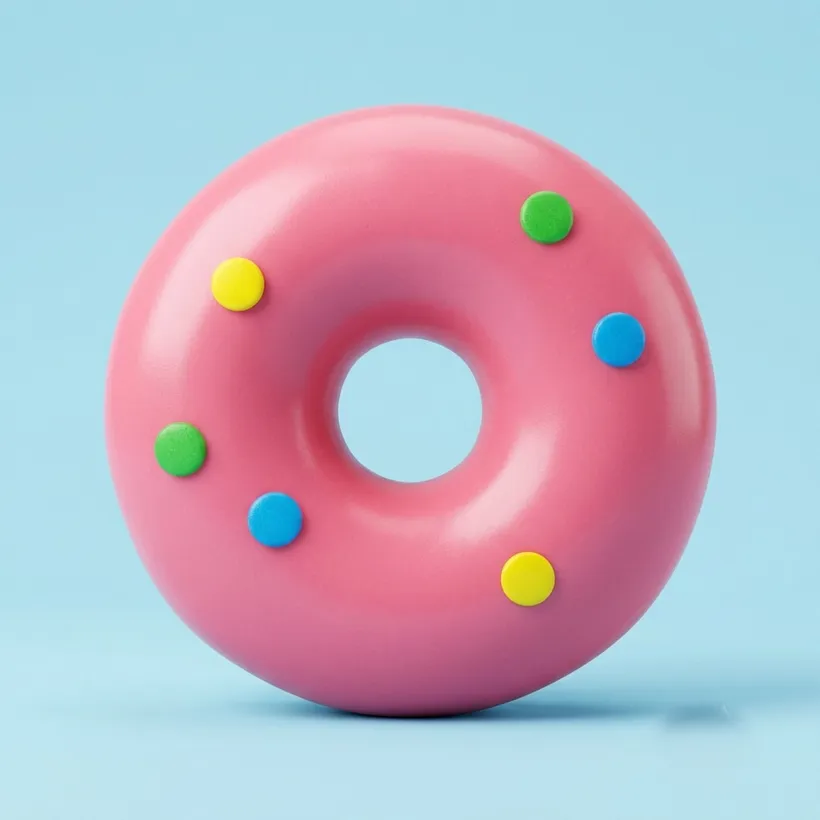 Pink Donut