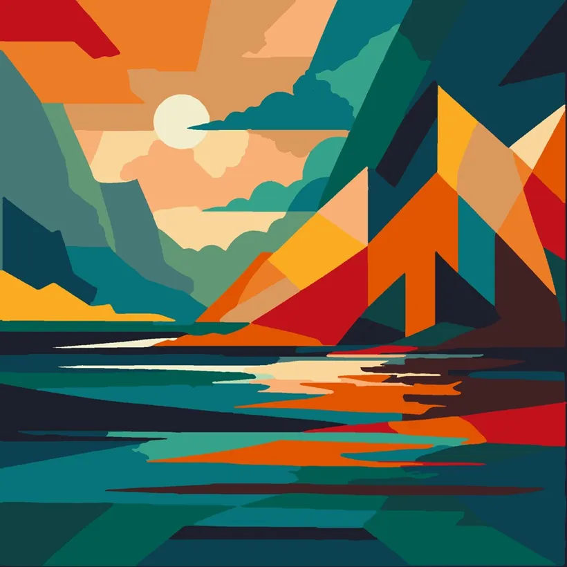 Sunset Fjord
