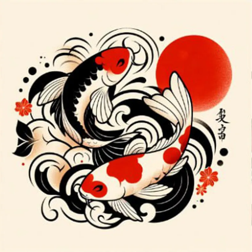 Danza de koi