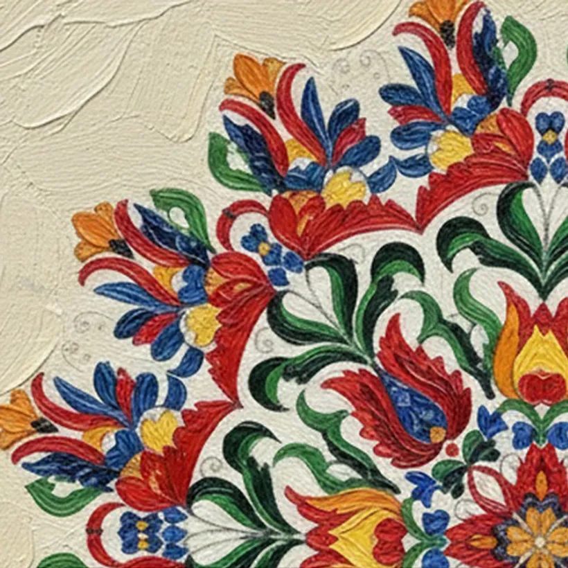 Tatar Floral Pattern