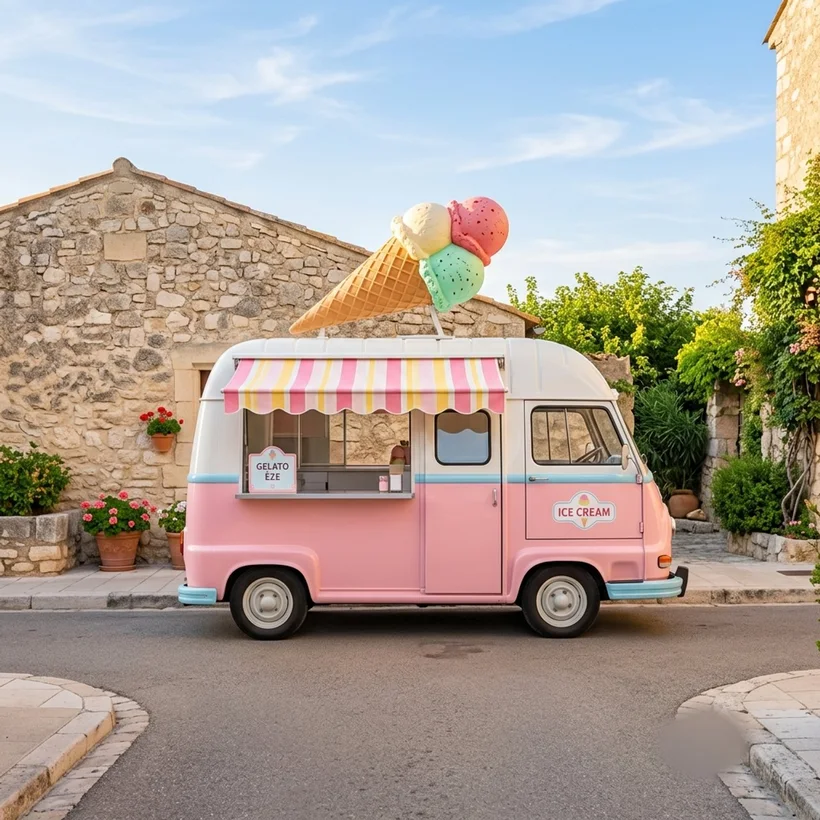 Camión de helados