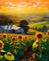 Campo de Girasoles