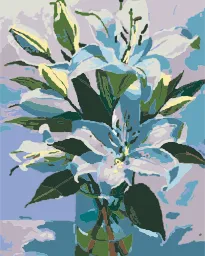 Lilies in a Glass
