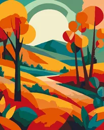 Sendero de otoño