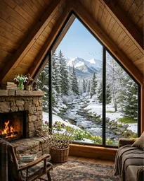 Acogedor glamping. Primavera