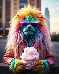 Rainbow Chewbacca